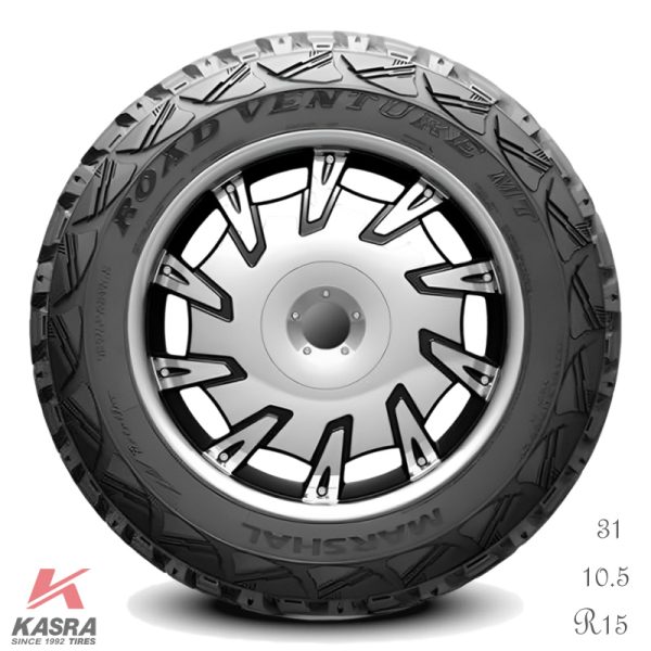 لاستیک مارشال سایز 31X10.5R15 مدل KL71