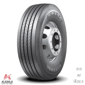 فروش لاستیک کامیون مارشال سایز 315/80R22.5 مدل KRS50 با قیمت ارزان
