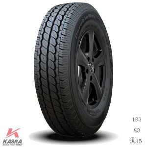 فروش لاستیک هابیلد سایز 195/80R15 مدل RS01 دور سفید با قیمت ارزان