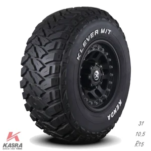 لاستیک خودرو کندا سایز 31X10.5R15 مدل KR29 (KLEVER M/T) 6PR
