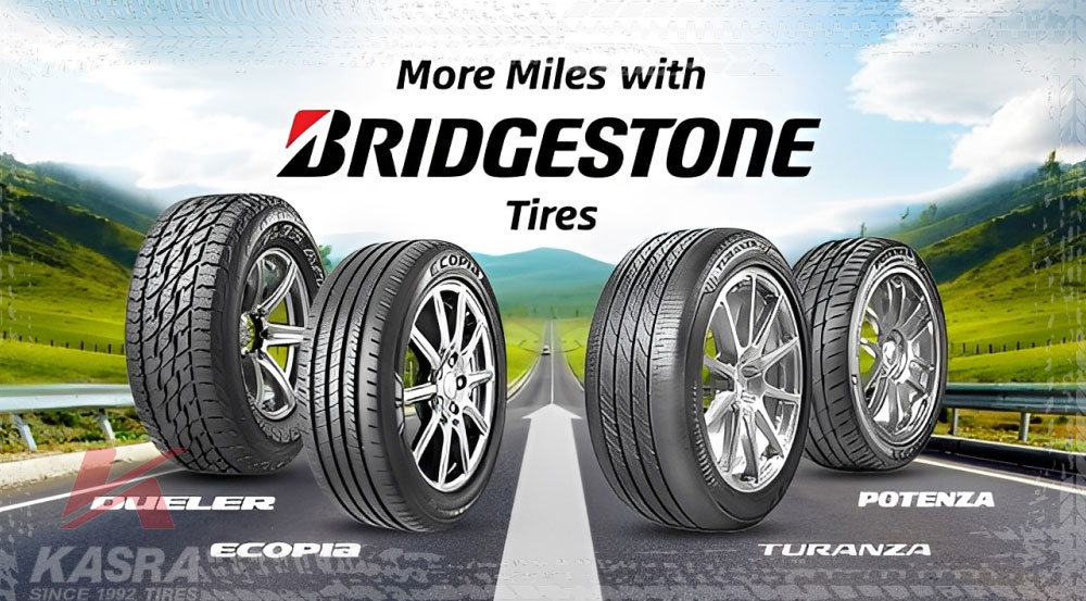 انواع لاستیک بریجستون