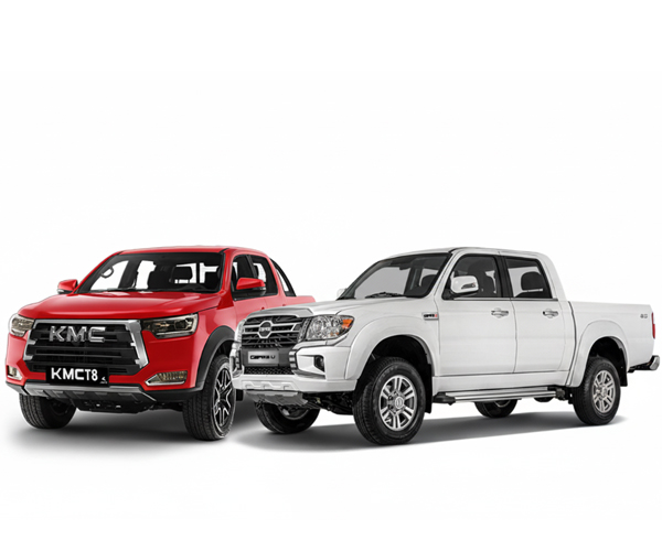 مقایسه-T8-و-کاپرا مقایسه وانت کاپرا U و کی ام سی T8